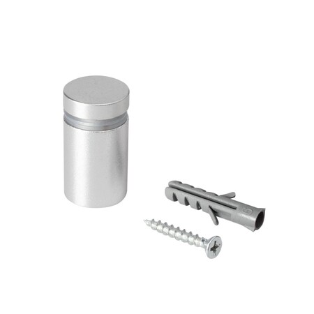 Outwater Round Standoffs, 1 in Bd L, Aluminum 3/4 in OD 3P1.56.00418